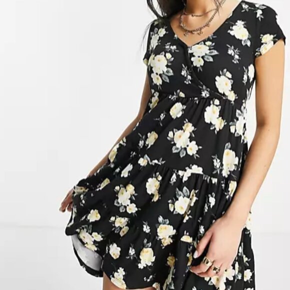 hollister floral summer dress (size xs) - Picture 7 of 10